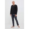 Pánské pyžamo Calvin Klein NM2184E-C76 pánské pyžamo dlouhé černé