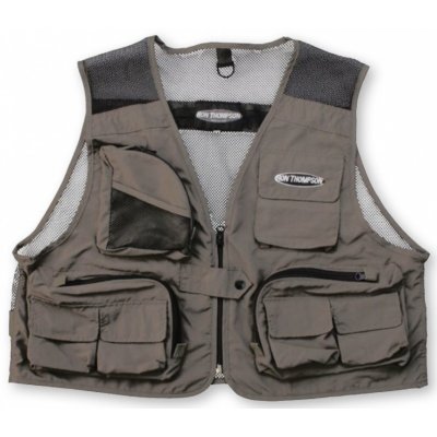 Ron Thompson Muškařská Vesta Mesh Lite Fly Vest Stone – Zbozi.Blesk.cz