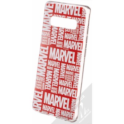 Pouzdro Marvel Logo 003 TPU Samsung Galaxy S10 Plus červené – Hledejceny.cz