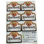 Samolepící etikety na láhve MERUŇKOVICE, arch 7ks – Hledejceny.cz