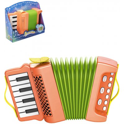 Wiky Wiky Tahací harmonika, akordeon 14 × 6 × 23 cm – Hledejceny.cz