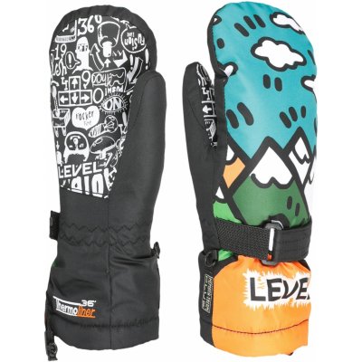 Level Junior dětské rukavice Mitt Orange 23/24