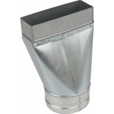 Karl Redukce kanál ohebné potrubí asymetrické 150 x 50 mm 100 mm – Hledejceny.cz