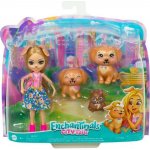 Mattel Enchantimals Gerika Golden Retriever s rodinkou – Hledejceny.cz