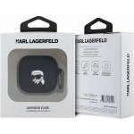 Karl Lagerfeld 3D Logo NFT Karl Head Silikonové Pouzdro pro AirPods 4 KLA4RUNIKK – Hledejceny.cz