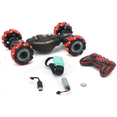 Alltoys RC stunt auto na dálkové ovládání 4×4 se světly a zvuky – Hledejceny.cz