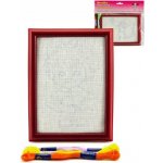 Teddies Vyšívání obdélníkový rámeček – Zboží Dáma