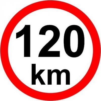 Traiva s.r.o Omezení rychlosti – 120 km/hod retroreflexní Verze: Samolepka ∅ 200 mm - Kód: 15356 – Hledejceny.cz