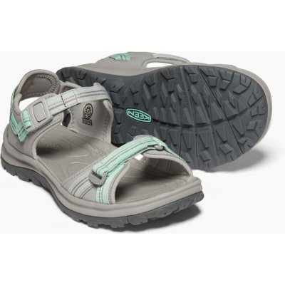 KEEN TERRADORA II OPEN TOE SANDAL W light gray/ocean wave – Zboží Mobilmania