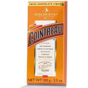 Goldkenn Mléčná plněná pomerančovým likérem Cointreau 100 g