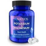 Natios Potassium & Magnesium Draslík citrát a hořčík malát 100 veganských kapslí – Hledejceny.cz