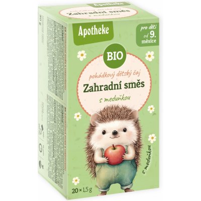 Apotheke Ovocnýpohádkový Zahradní směs s meduňkou BIO nálev. sáčky 20 x 1,5 g – Zbozi.Blesk.cz