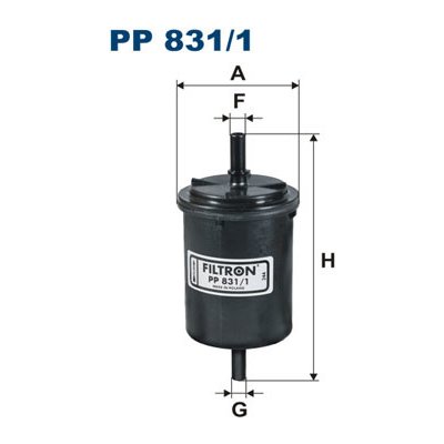 FILTRON Palivový filtr PP 831/1 – Zboží Mobilmania