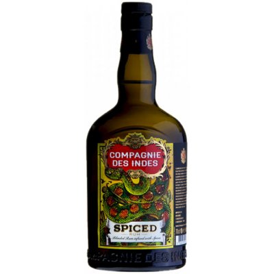 Compagnie des Indes Spiced 40% 0,7 l (holá láhev) – Zboží Mobilmania