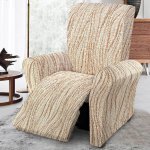 GA.I.CO bielastický potah na relaxační křeslo Universo Nový žíhaný béžový 70 - 90 cm – Hledejceny.cz