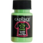 Cadence Barva na textil svítící ve tmě 50 ml růžová – Zboží Dáma