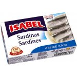 Isabel Sardinky ve vlastní šťávě 125 g – Zboží Dáma