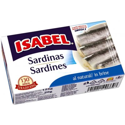 Isabel Sardinky ve vlastní šťávě 125 g