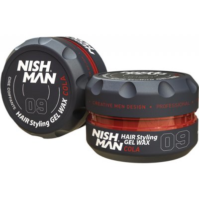 Nishman Hair Styling Wax Cola 09 vosk na vlasy s leskem 150 ml