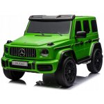 Mamido Elektrické autíčko Mercedes G63 AMG 2x24V 4x200W XXL lakované zelené – Zboží Dáma