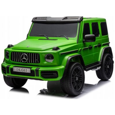 Mamido Elektrické autíčko Mercedes G63 AMG 2x24V 4x200W XXL lakované zelené – Zboží Dáma