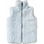 Monkey Mum beránková vesta Světle modrá – Sleviste.cz