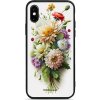 Pouzdro a kryt na mobilní telefon Apple Pouzdro Mobiwear Glossy Apple iPhone X - G016G Luční kytice