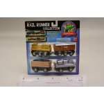 Maxim Nákladní souprava s bílou lokomotivou – Zboží Dáma