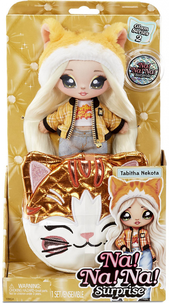 Na! Na! Na! Surprise 2-in-1 Fashion Doll and Purse Glam Series 2 Tabitha Nekot