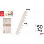 Madrid Papel Import S.L. Špachtle dřevěné přírodní - dřívka 15cm (50ks) – Zboží Dáma