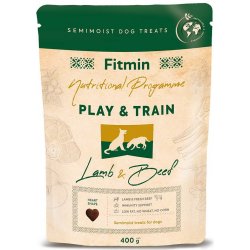 Fitmin NP Play and Train Lamb & Beef výcvikový pamlsek 400 g