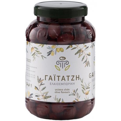 Gaitatzi černé olivy Kalamata s peckou 1 kg – Sleviste.cz