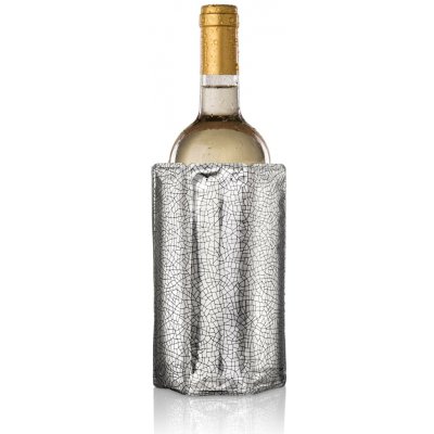 Vacu Vin 38803606 Chladicí obal na víno stříbrný – Hledejceny.cz