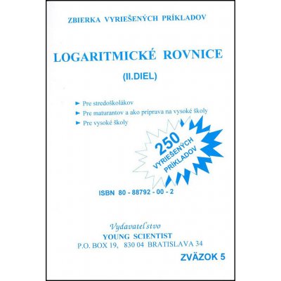 Logaritmické rovnice – Hledejceny.cz