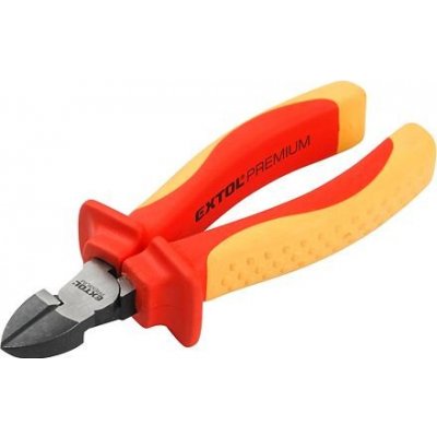 Kleště štípací boční elektrikářské Extol Premium 8813173, 160mm, 1000V, oranžovo-červené – Hledejceny.cz