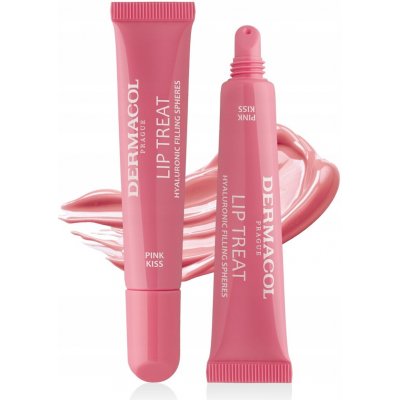 Dermacol Hydratační lesk na rty Lip Treat 5 Pink Kiss 10 ml – Zboží Dáma