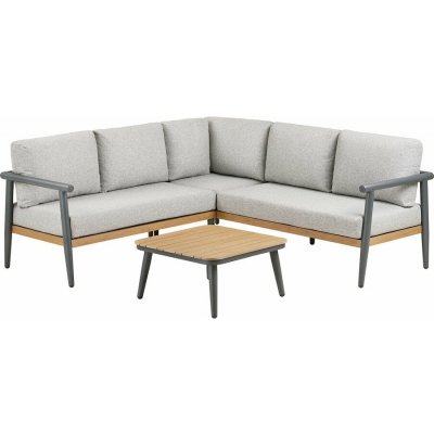 House Nordic Comillas zahradní lounge set šedá 200 cm, 65 cm, 200 cm – Hledejceny.cz