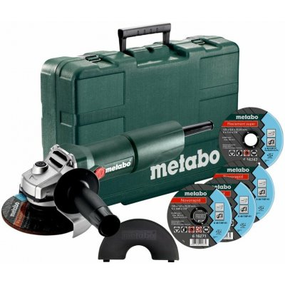 Metabo W 750-125 Set 603605680 – Hledejceny.cz