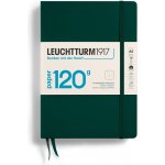 Leuchtturm1917 Zápisník 120G Forest Green Medium A5 tečkovaný – Zboží Živě