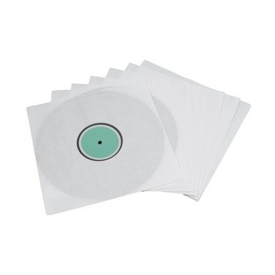 Hama vnitřní ochranné obaly na gramofonové desky (vinyl/LP), bílé, 10 ks – Hledejceny.cz