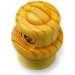 Gardinia Nosník pro vitrážní tyčky Montana, borovice přír., pr. 11 mm, 3 cm – Hledejceny.cz