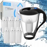 Dafi Crystal LED 2 l černá – Zboží Mobilmania