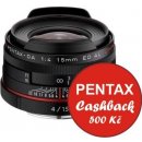 Pentax DA 15mm f/4 ED AL