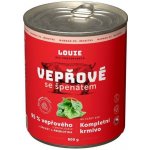 Louie Vepřové se špenátem a prebiotiky 800 g – Zbozi.Blesk.cz