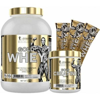 AKCE Kevin Levrone Gold Whey 2000 g + ZDARMA Gold Creatine 300 g + 3x vzorek – Sleviste.cz