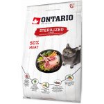 Ontario Cat Sterilised Salmon 2 kg – Sleviste.cz