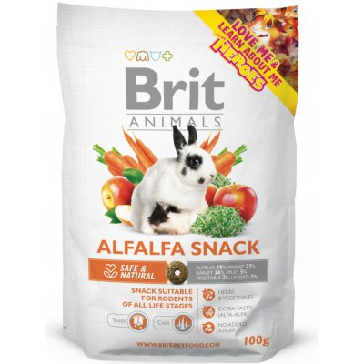 Brit Animals Alfalfa Snack for Rodents 100 g – Hledejceny.cz