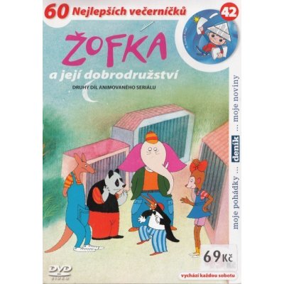 Žofka a její dobrodružství 2 papírový obal DVD – Zboží Mobilmania