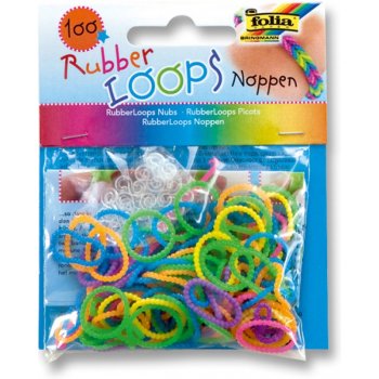 Loops Gumičky Rubber 100 ks mix barev