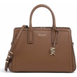 Michael Kors kožená kabelka Laila gold Hnědá – Hledejceny.cz